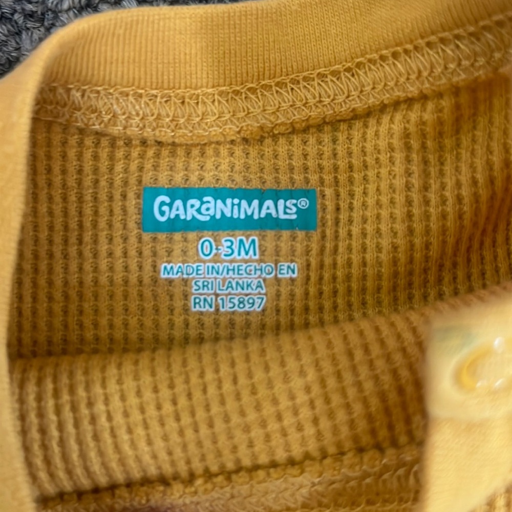 Garanimals onesie
